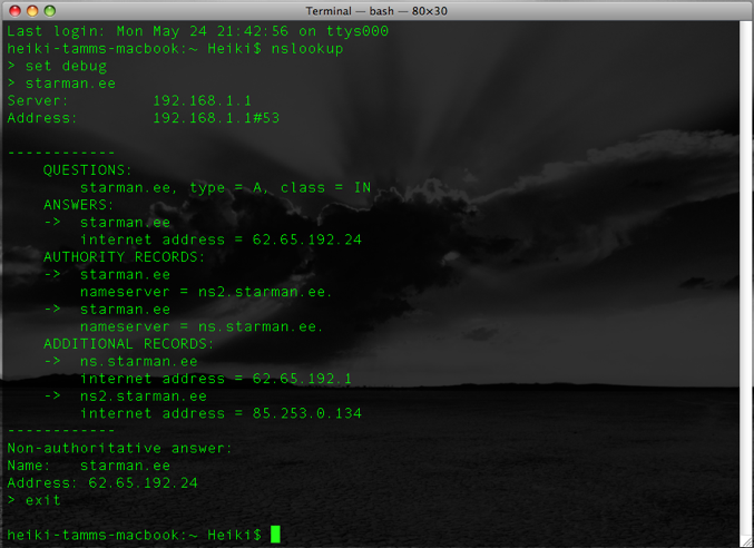 rcode nxdomain