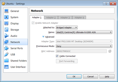 Virtualbox bridged networking driver miniport что это