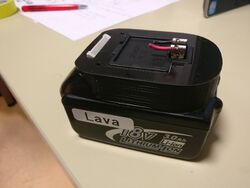 Battery holder
